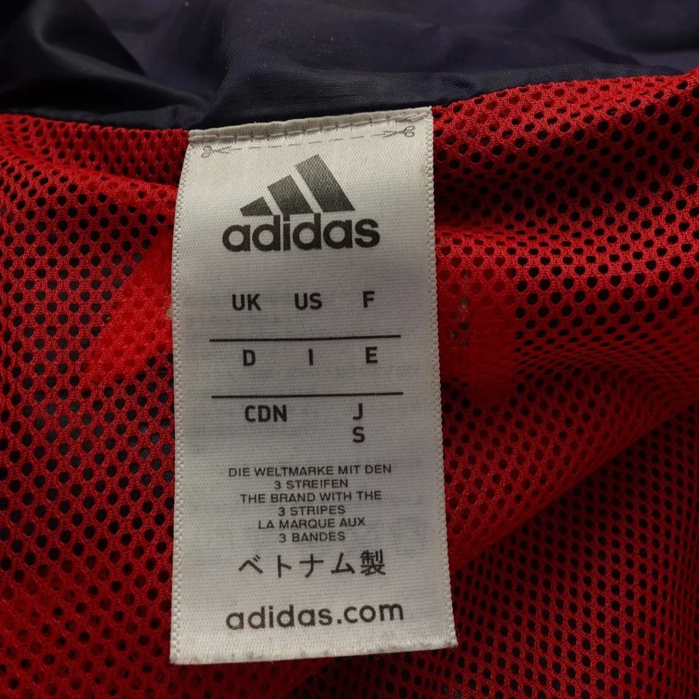 JFA‎ Japan Soccer Jacket ADIDAS Light Packable Windbreaker Blue Football Sport